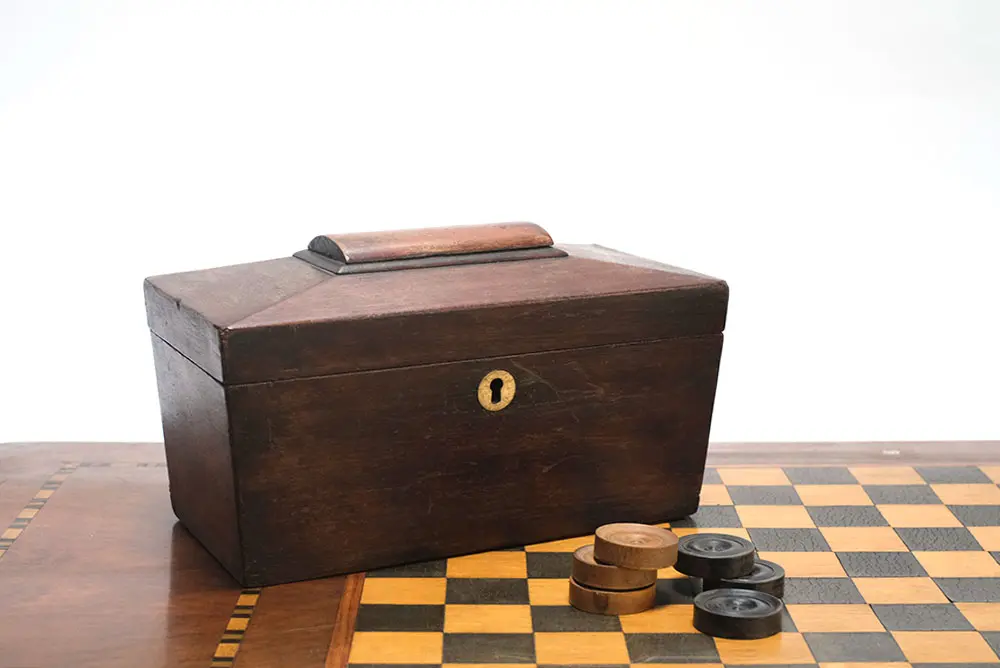 アンティーク木製小箱イギリス