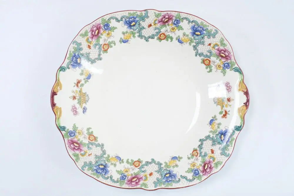 アンティークプレート Royal Cauldon”Victoria” アンティーク食器