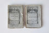 アンティークブック フランス 19世紀 2冊セットフランスで出版された、1866年~1869年の古書。おしゃれな雰囲気でディスプレイ小物におすすめ
