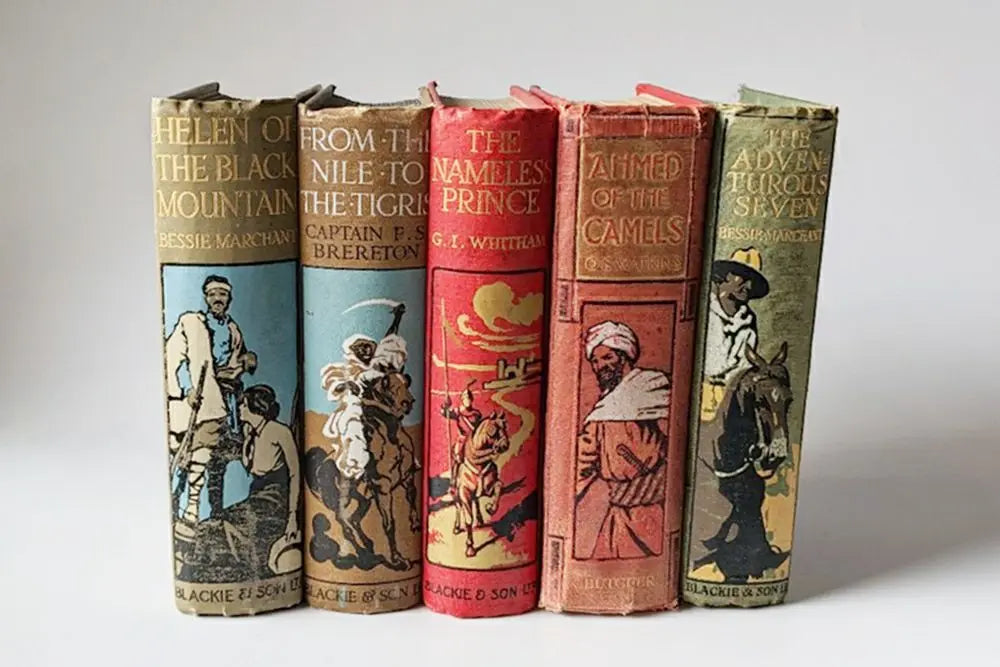 アンティーク本 イギリスの児童書 挿絵入りの古書