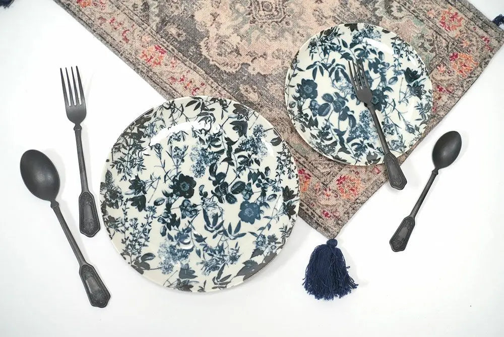 美濃焼 Botanical plate L 21cm 架空の植物園をテーマしたお皿 おしゃれな食器
