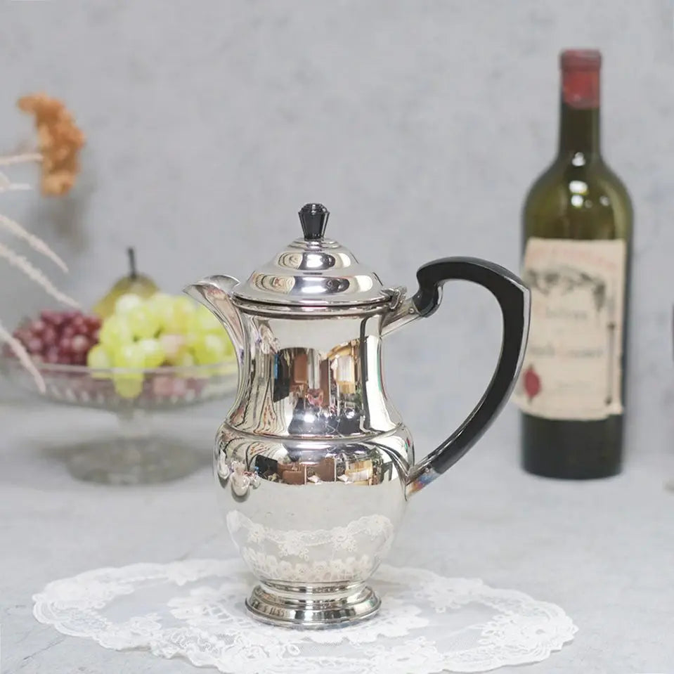 ヴィンテージシルバープレートティーポット イギリス GARRARD & CO LTD