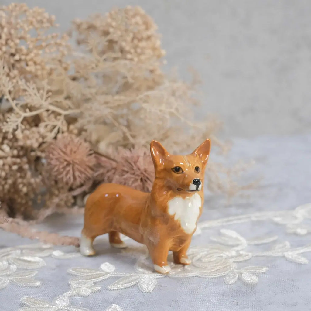 ヴィンテージフィギュリン犬 BESWICK(ベスウィック)陶器オブジェ イギリス 置物
