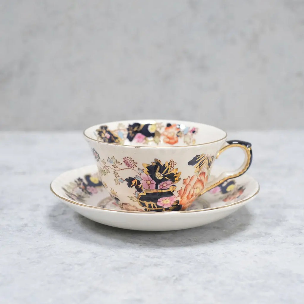 ヴィンテージカップ&ソーサー MASON’S(メイゾンズ) イギリス シノワズリデザイン
