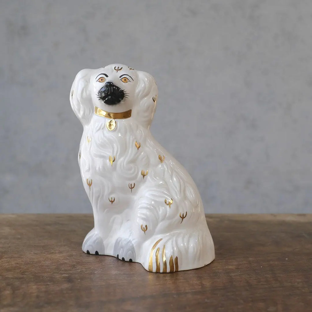 ヴィンテージフィギュリン スタッフォードシャードッグ 陶器 置物 BESWICK