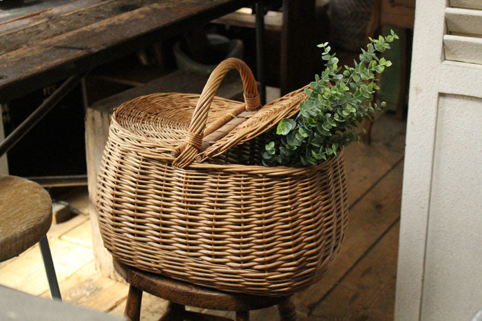 ヴィンテージピクニックバスケット