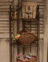 ◆ラスティック・ブラウンシェルフ