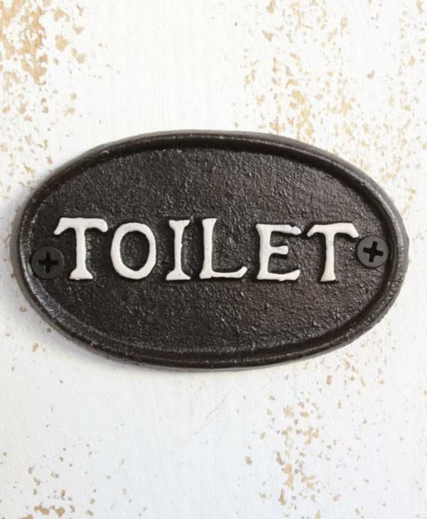 TOILETのサインプレート