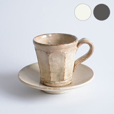 笠間焼作家益子淳一のカップアンドソーサー9