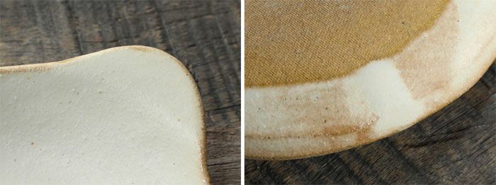益子焼の耳付き小皿4