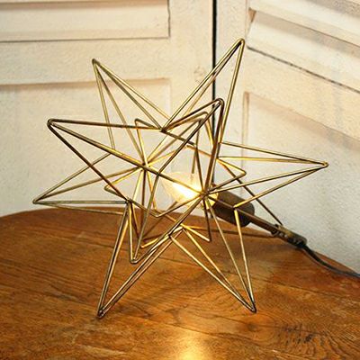 星形の置きランプ7