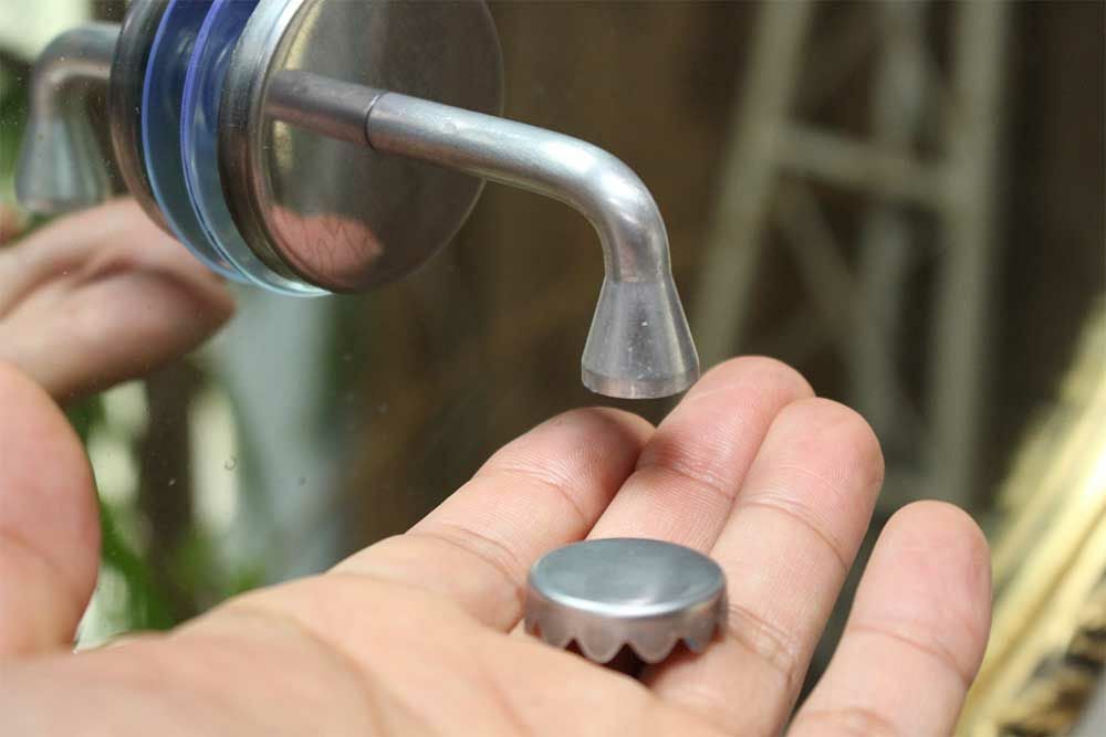 石鹸のぬめりを軽減するソープホルダー2