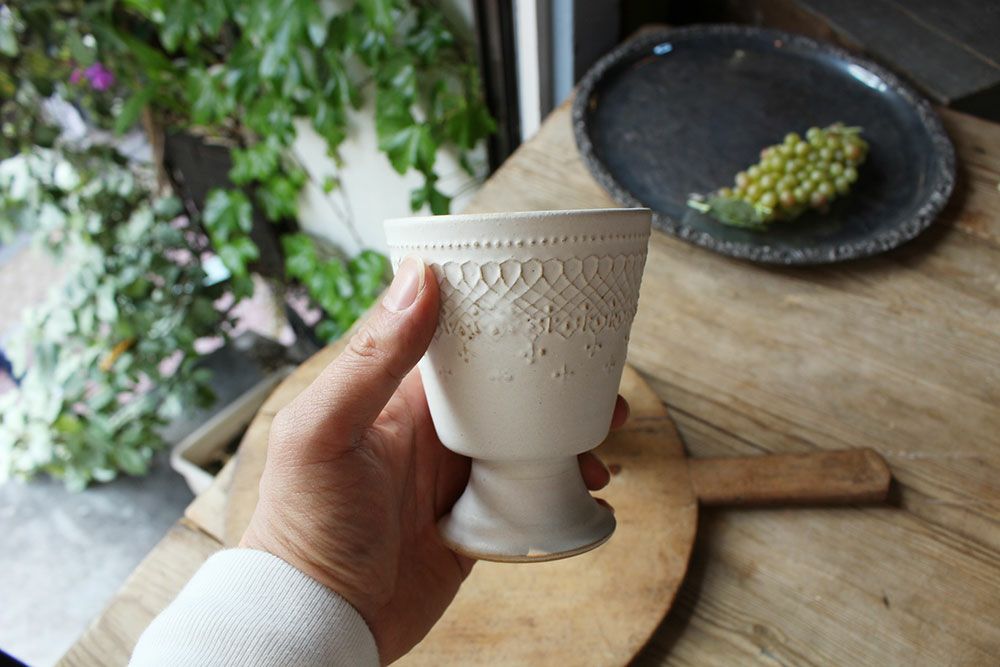 陶器のコップ5