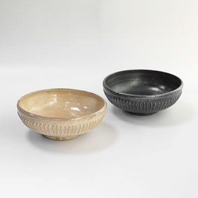 笠間焼の6寸鉢7