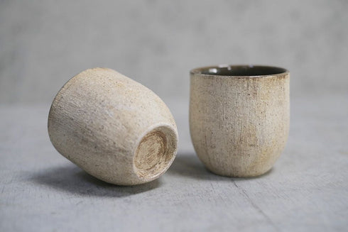 笠間焼・横田篤徳 くみだし/作家のうつわ 和食器 CRAFT BORO×BORO 湯呑み4