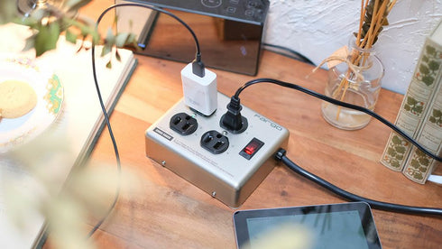 ヴィンテージスタイル電源タップ8