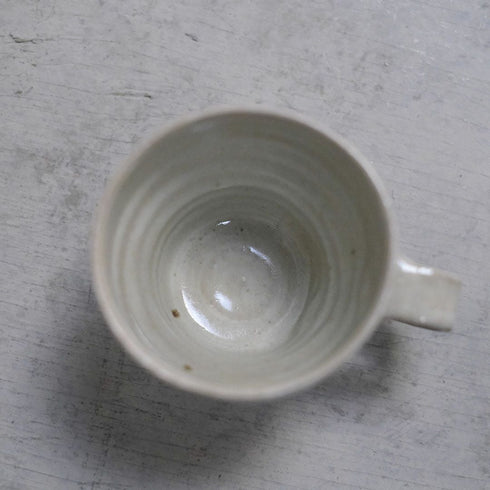 岡泰造 ワラ灰釉マグカップ 作家の器 瀬戸焼 和食器3