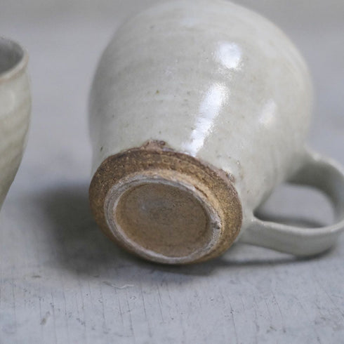 岡泰造 ワラ灰釉マグカップ 作家の器 瀬戸焼 和食器5