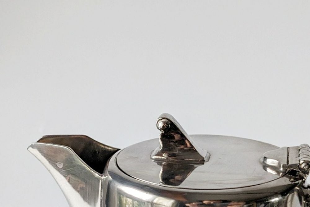 ヴィンテージ シルバープレートティーセット モダン Mappin&webb ティーポット