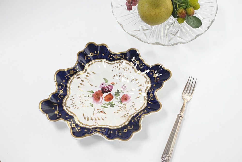 アンティーク COALPORT プレート1820' コールポート 手彩のうつわ