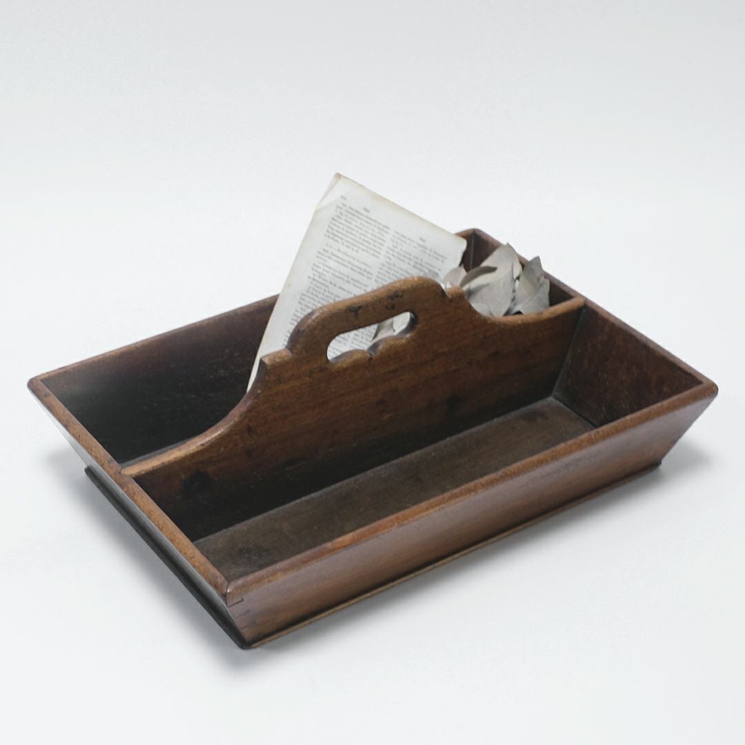 イギリスアンティークカトラリートレイ箱9