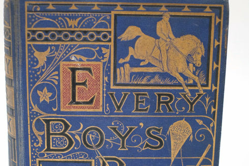 アンティークブックBOY'S OWN BOOK イギリス ボーイズブック 挿絵あり76