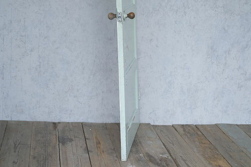 ヴィンテージ ウッドパネルドア/パステルグリーン 建具6
