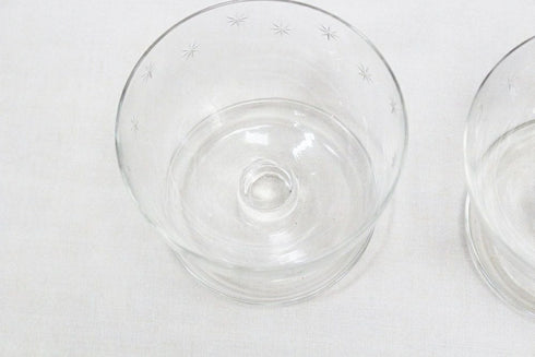 ヴィンテージ サンデーグラス アイスクリームカップ イギリス 星55