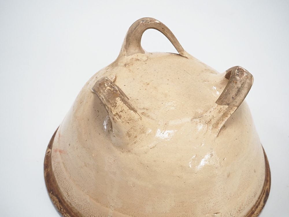 アンティークサラダボウル フランス 陶磁器 手作り88