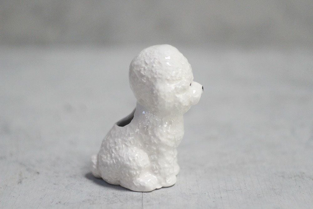 陶器のビションフリーゼマルチベース4