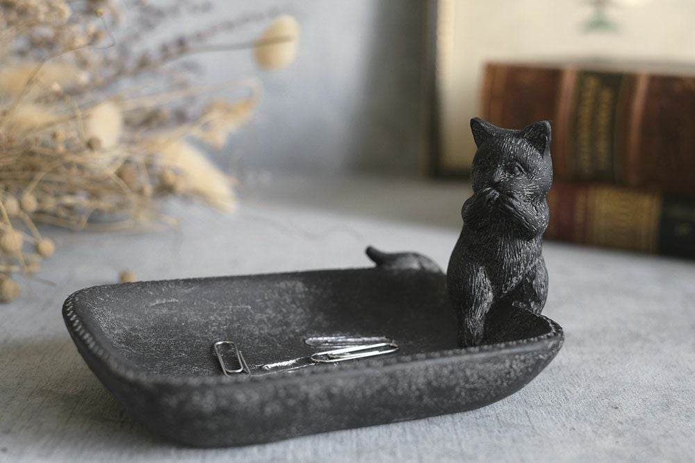 u)猫のトレイ 動物雑貨 | アンティークショップ&雑貨屋malto