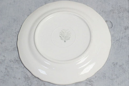 アンティーク皿 フラワーリムプレート 白 花リム皿 Villeroy & Boch4