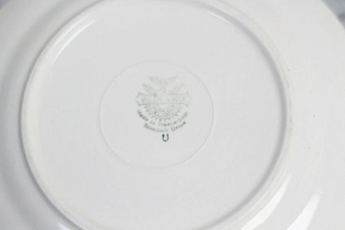 アンティーク皿 フラワーリムプレート 白 花リム皿 Villeroy & Boch5