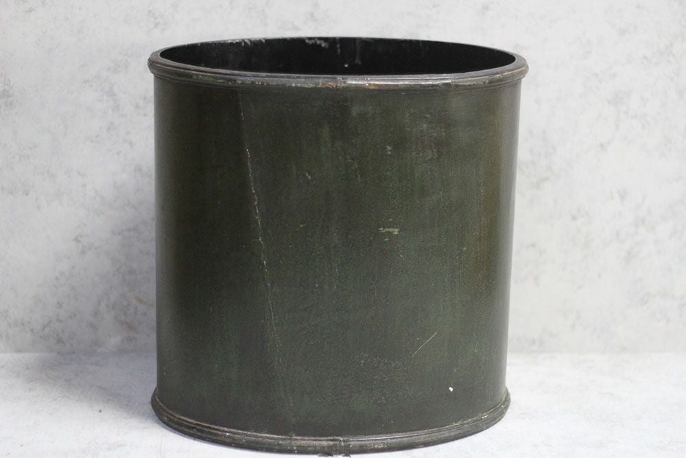 アンティークダストボックス イギリス 花の油絵22