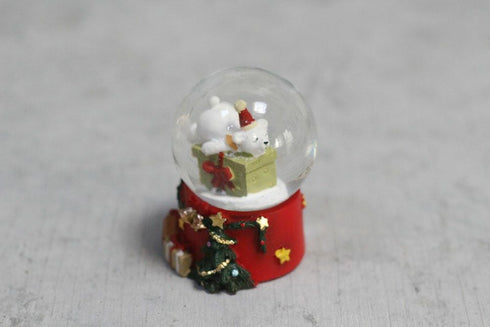 クリスマス ミニベアスノードーム2