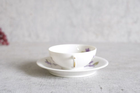 アンティークカップ&ソーサ 菫 フランス LIMOGES UNIQUE 44