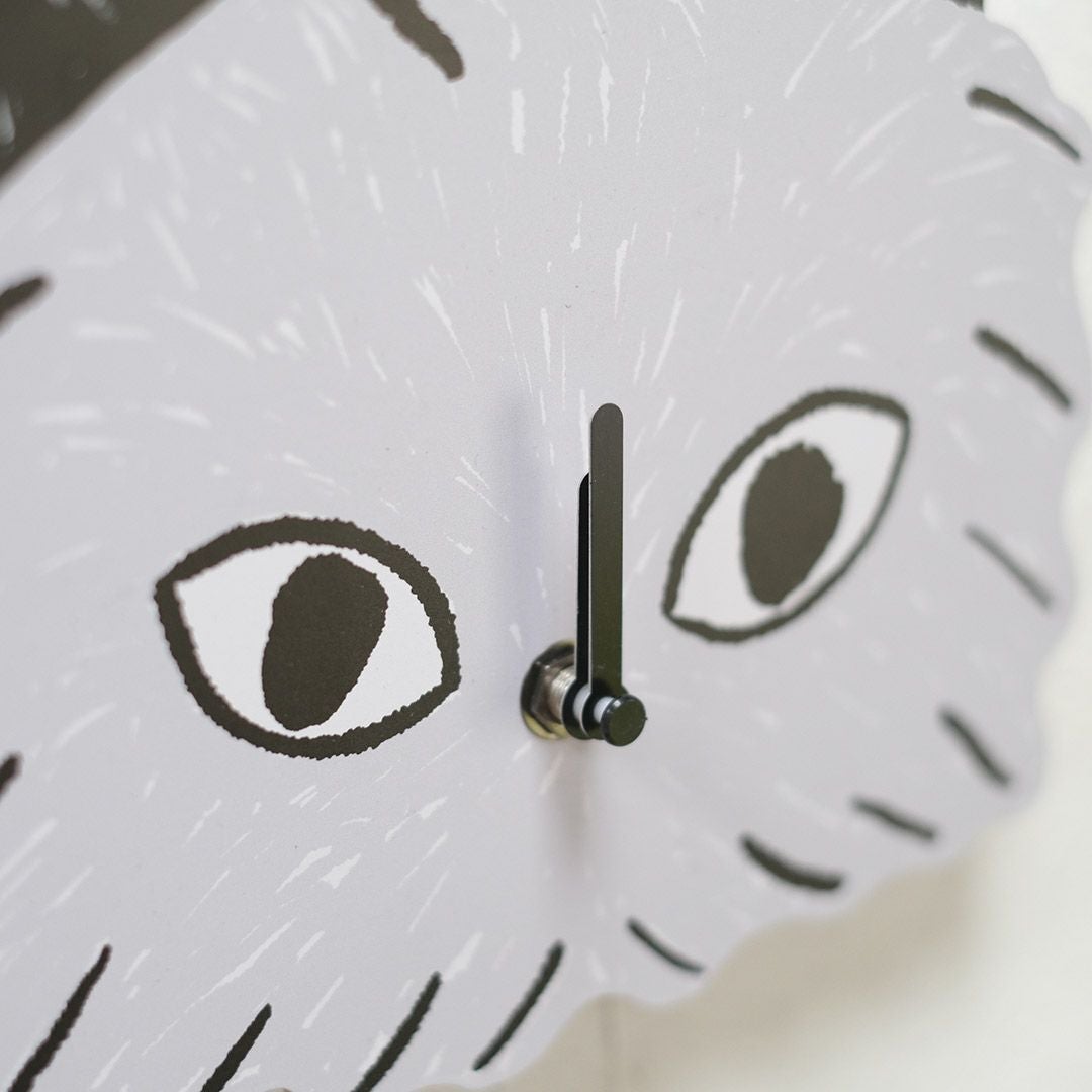 Yamabatosha ねこの壁掛け時計 キャットウォールクロック5