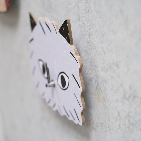 Yamabatosha ねこの壁掛け時計 キャットウォールクロック7