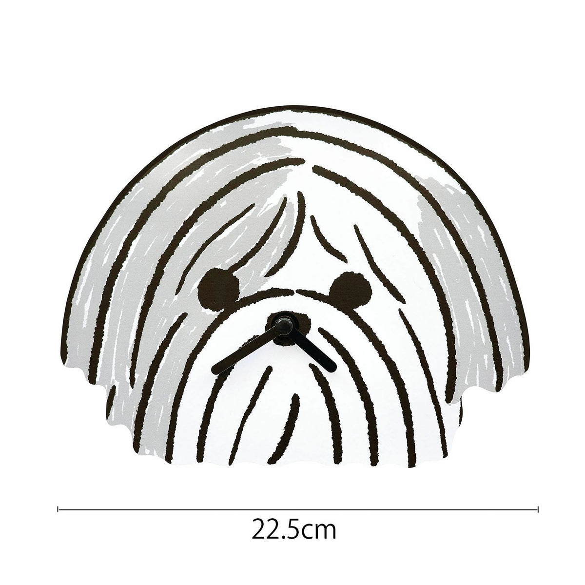 Yamabatosha 犬の壁掛け時計 ドッグウォールクロック3