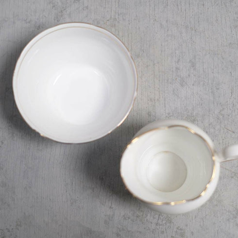 ヴィンテージミルクポット&シュガーボウルセット SIDONIA SALISBURY 「Salisbury Sidonia Bone China」55