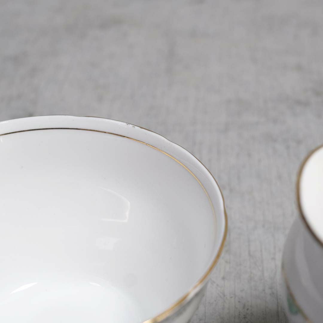 ヴィンテージミルクポット&シュガーボウルセット SIDONIA SALISBURY 「Salisbury Sidonia Bone China」77