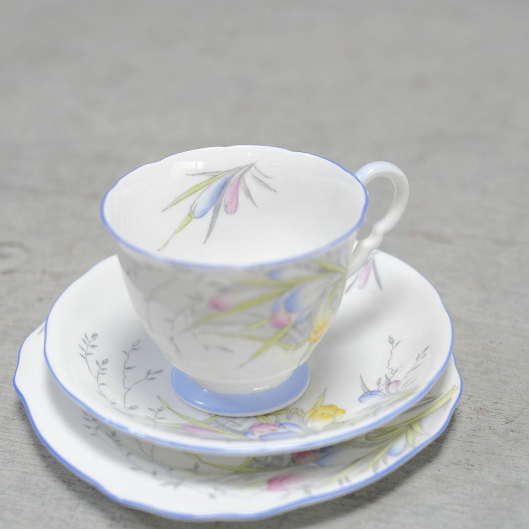 アンティークティーカップ3陶器 ROYAL STAFFORD ロイヤルスタッフォード3