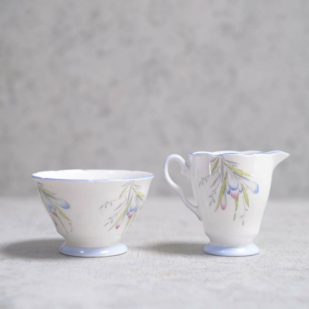 アンティークミルクポット1陶器 ROYAL STAFFORD ロイヤルスタッフォード8