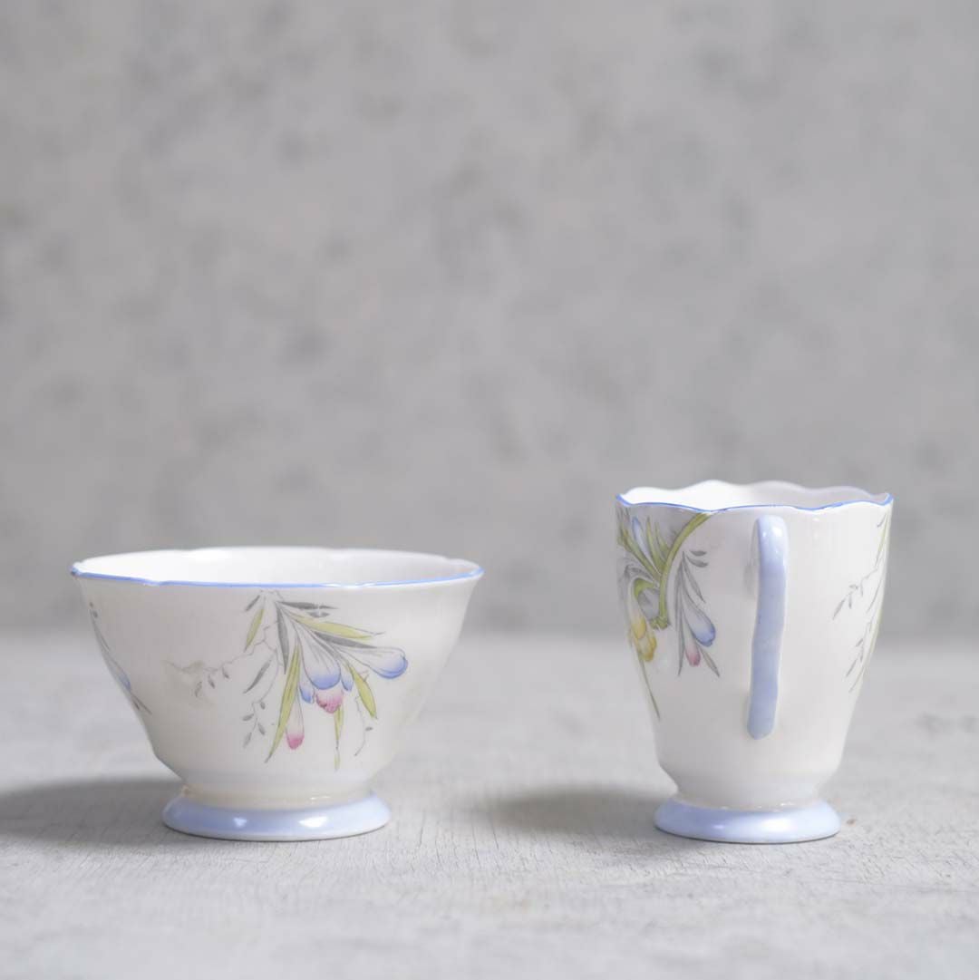 アンティークミルクポット2陶器 ROYAL STAFFORD ロイヤルスタッフォード9