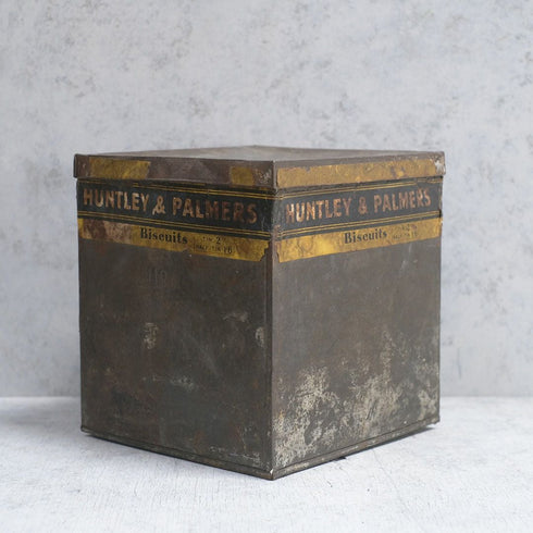 アンティーク ビスケットティンボックス イギリス HUNTLEY&PALMERS BISCUITS