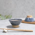 美濃焼 茶碗 青 飯椀 手触りの良い土の質感陶器6