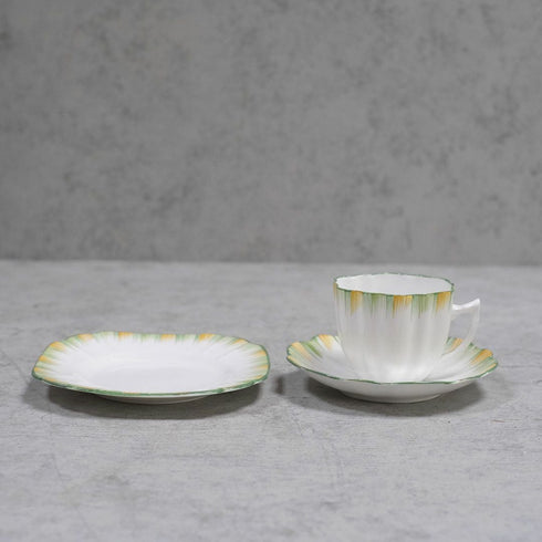 アンティーク ティーカップトリオ アールデコ イギリス MELBA BONE CHINA メルバ4
