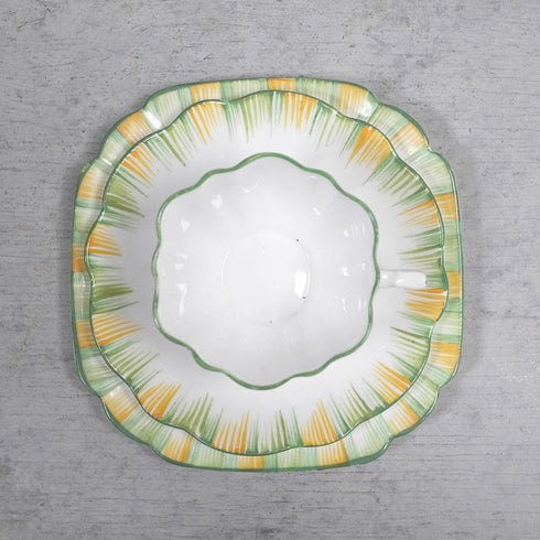 アンティーク ティーカップトリオ アールデコ イギリス MELBA BONE CHINA メルバ7