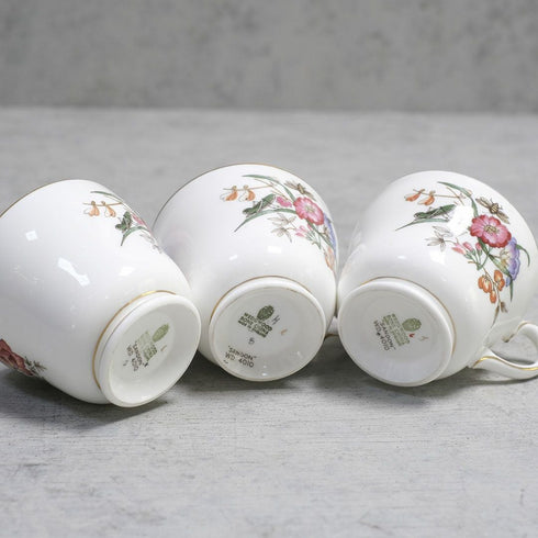 ヴィンテージティーカップ&ソーサトリオWEDGWOOD ウェッジウッド88