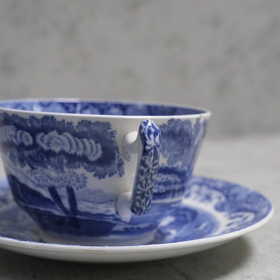 アンティークティーカップ&ソーサー SPODE ITALIAN スポード イギリス3